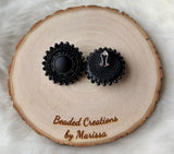 All Black Earrings