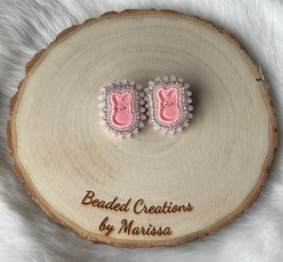 Light Pink Peep Earrings