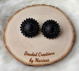 All Black Earrings