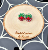 Mini Strawberry Earrings