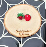 Mini Strawberry Earrings