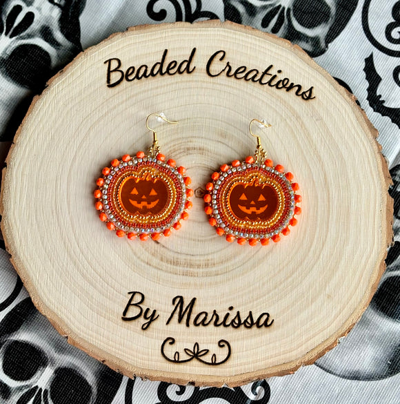 Pumpkin Earrings