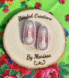 Pink Opal Earrings