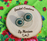 Emerald Green Earrings